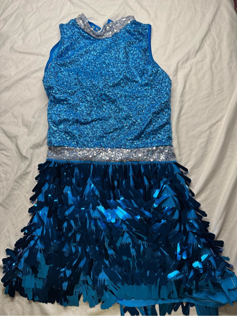 Weissman’s Good Vibrations Blue XL Dance Outfit